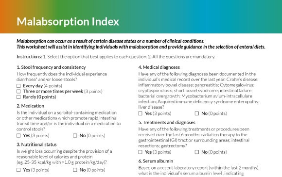 Malabsorption Index